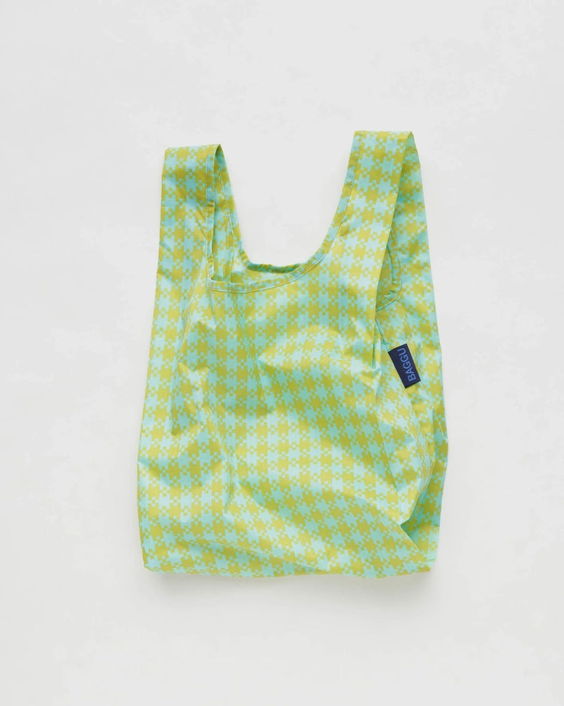 
                      
                        Baby Reusable Bag - Mint Pixel Gingham
                      
                    