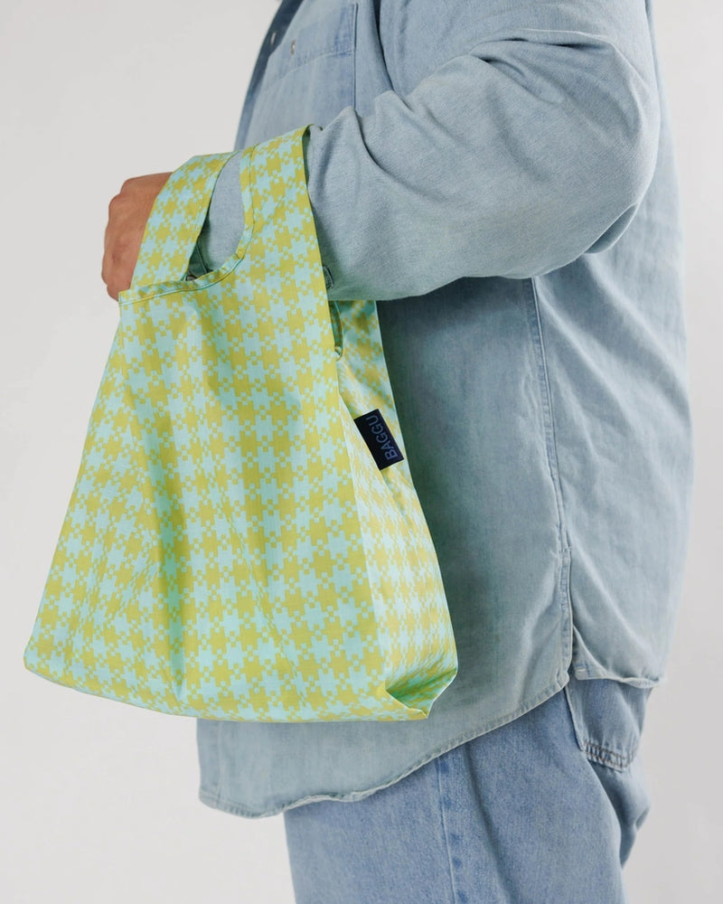 
                      
                        Baby Reusable Bag - Mint Pixel Gingham
                      
                    