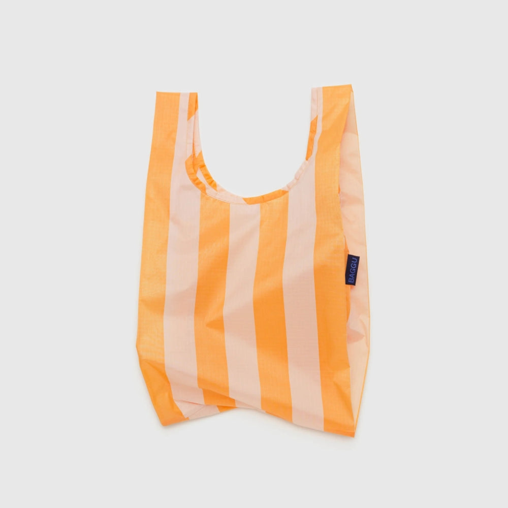 Baby Reusable Bag - Tangerine Wide Stripe