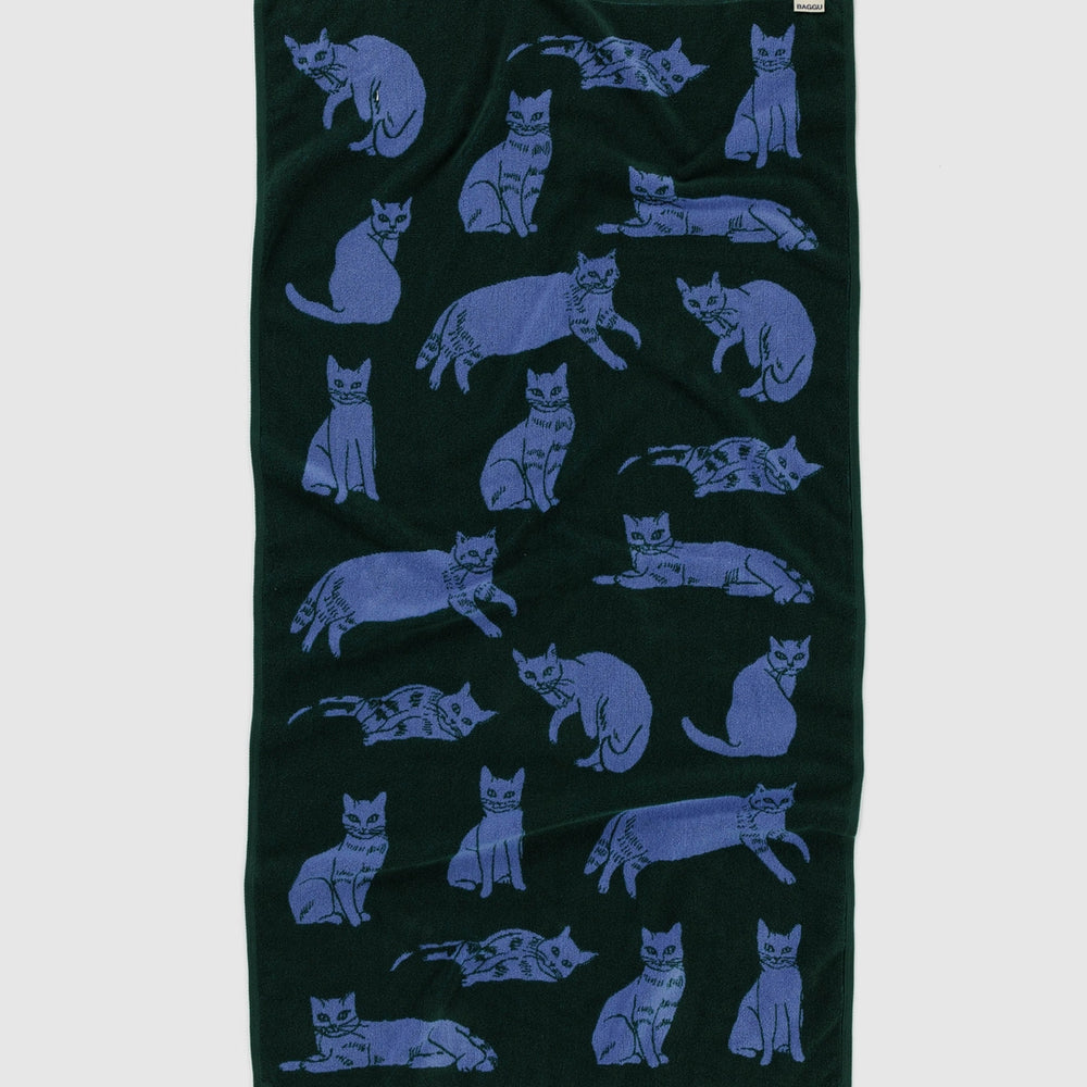 Bath Towel - Cats