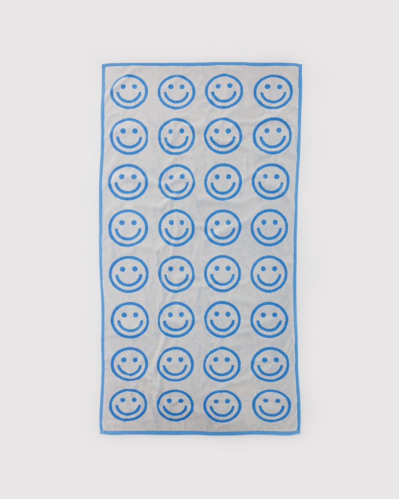 Bath Towel - Happy Sky Blue