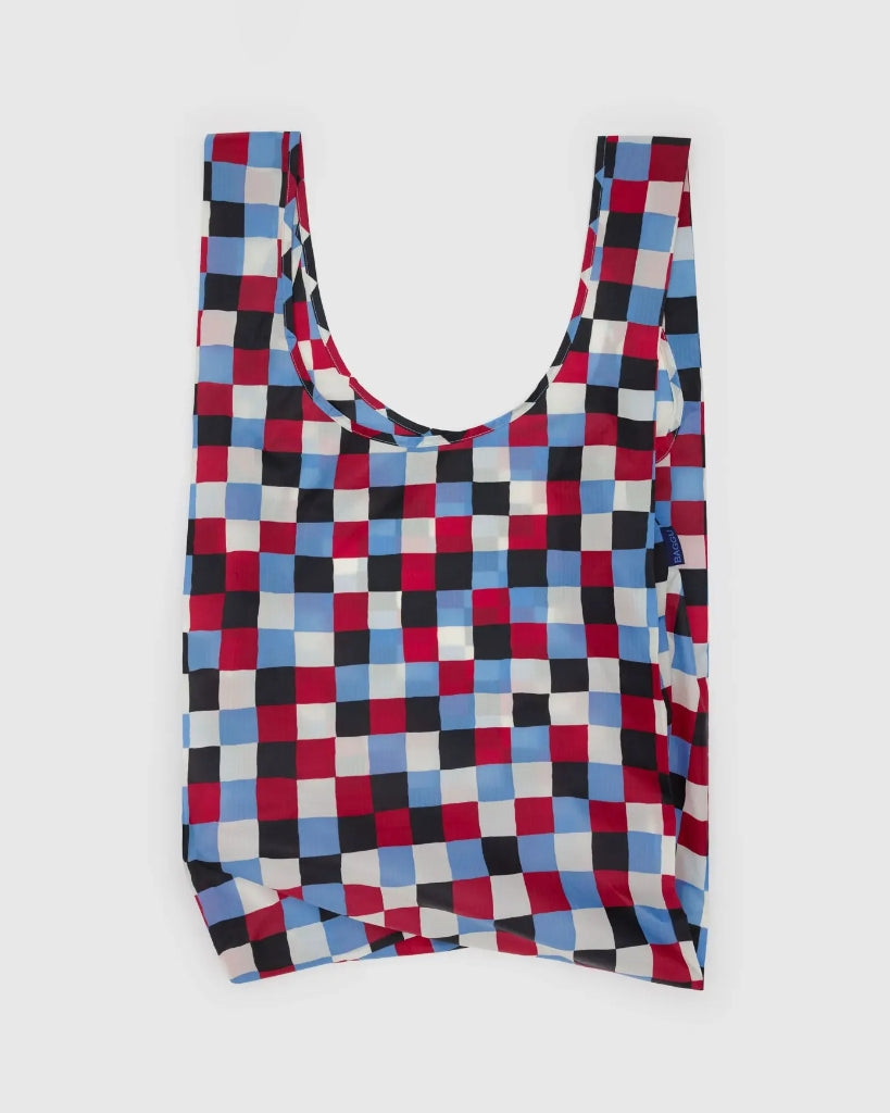 Big Reusable Bag - Painted Check