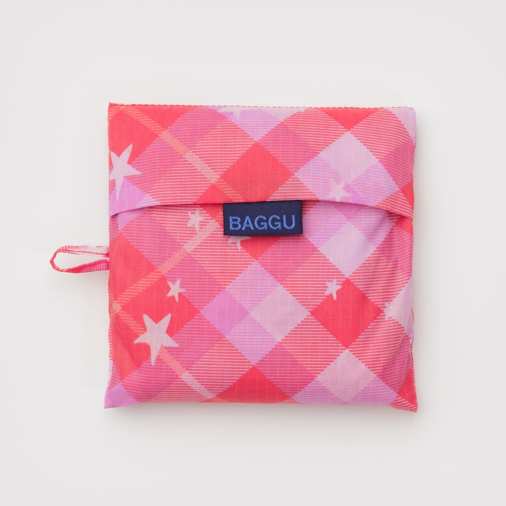 
                      
                        Big Reusable Bag - Pink Star Plaid [PRE ORDER]
                      
                    