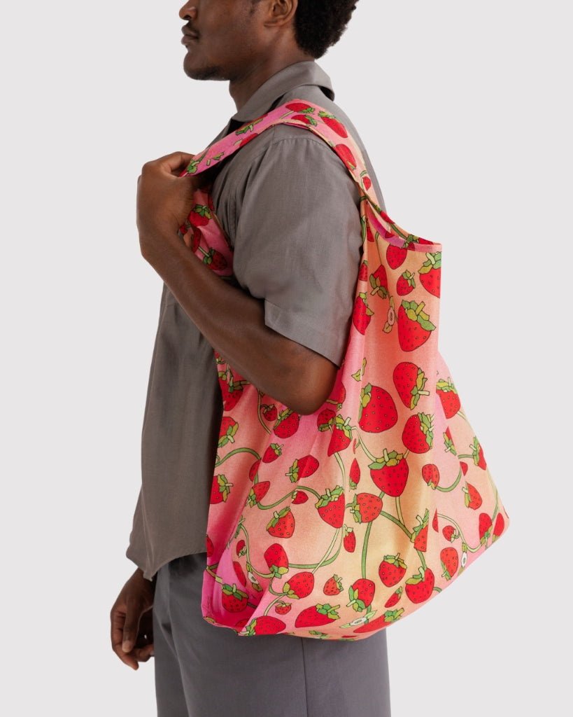 Big Reusable Bag - Strawberry Blossom