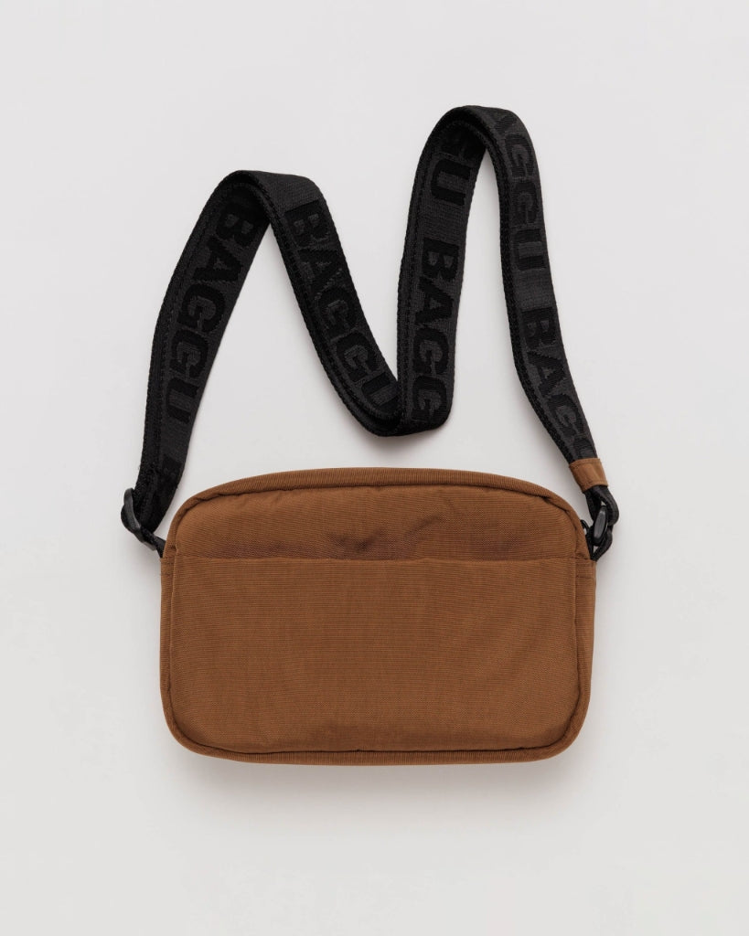 Camera Crossbody - Brown