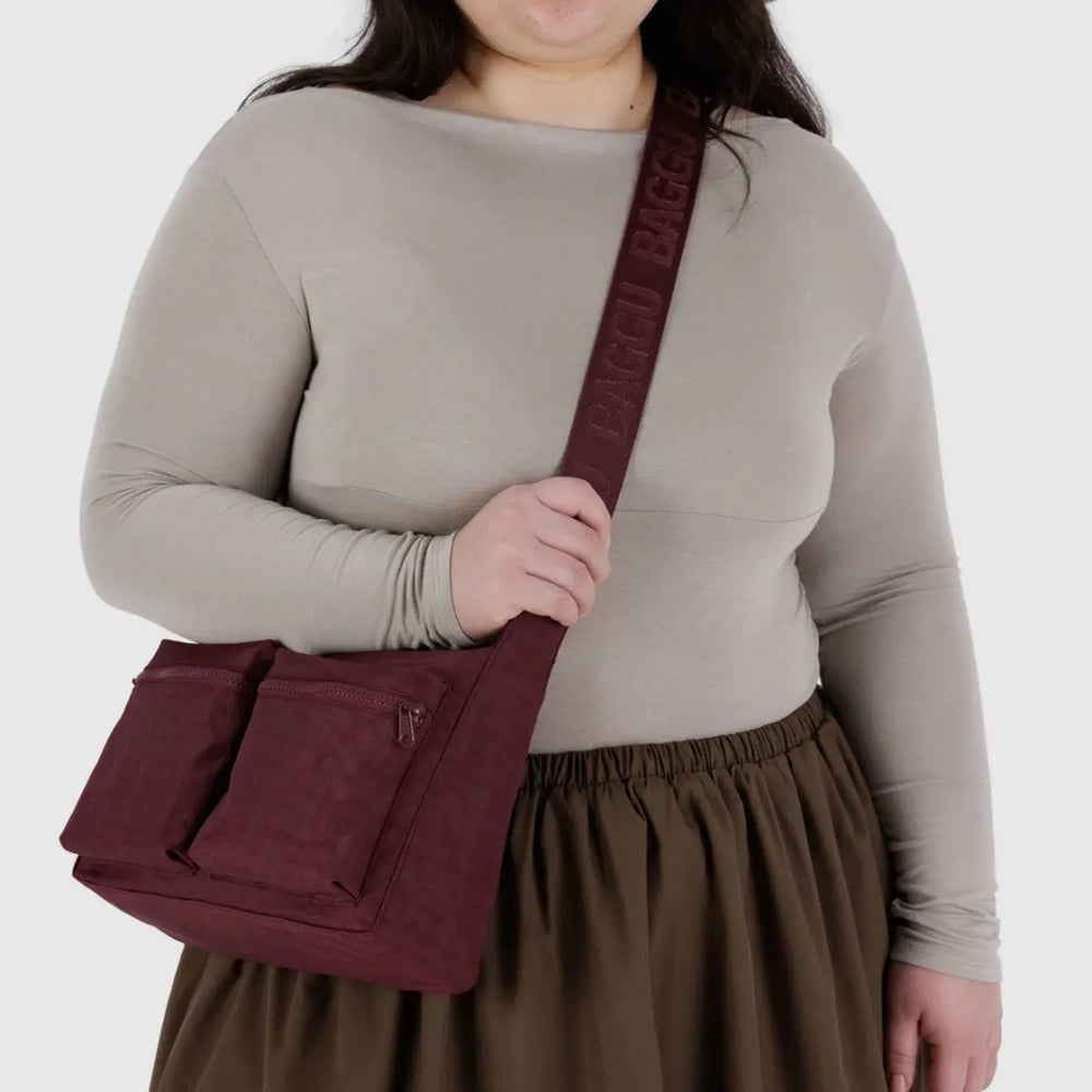 Medium Cargo Crossbody - Mahogany [PRE ORDER]