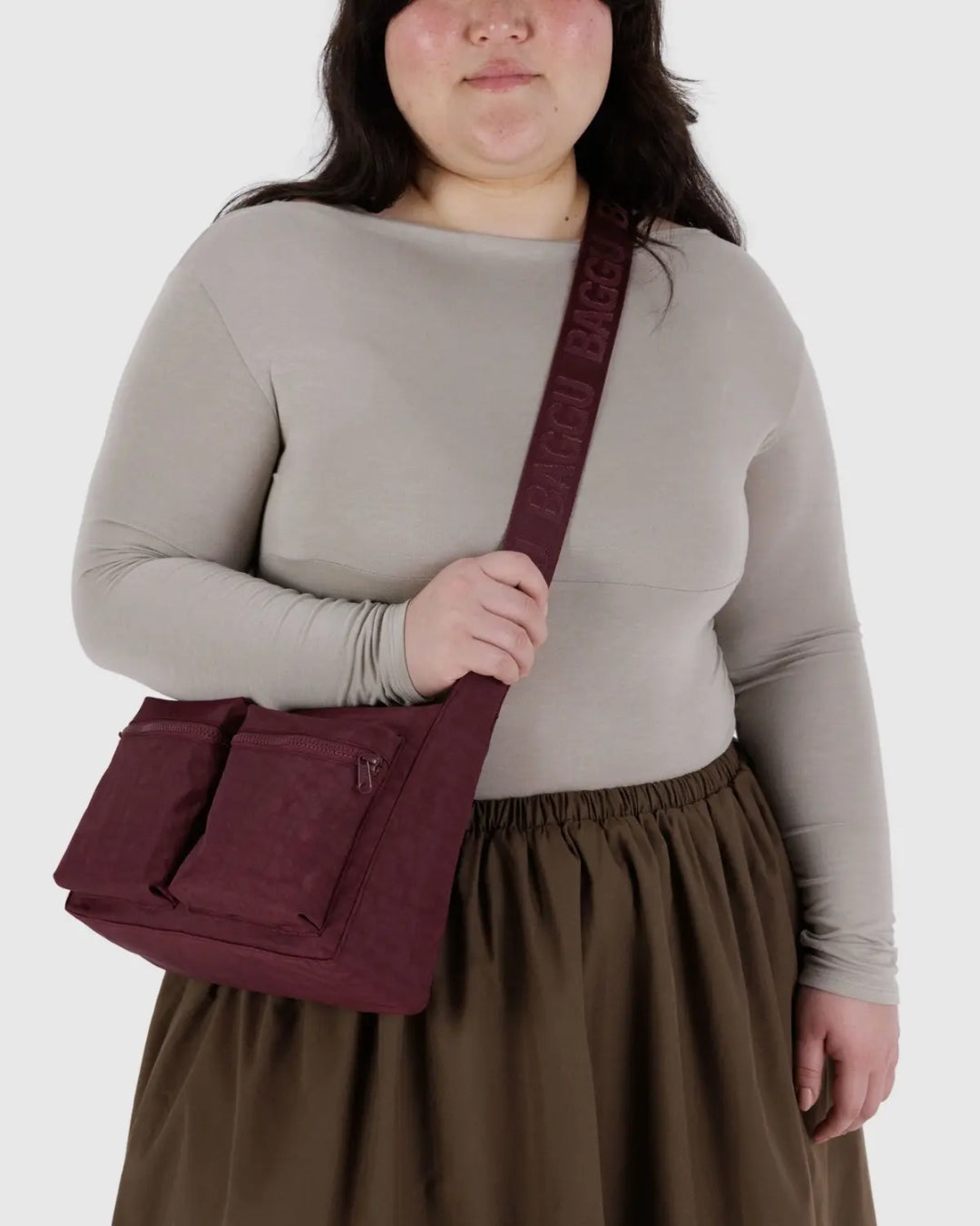 Medium Cargo Crossbody - Mahogany [PRE ORDER]