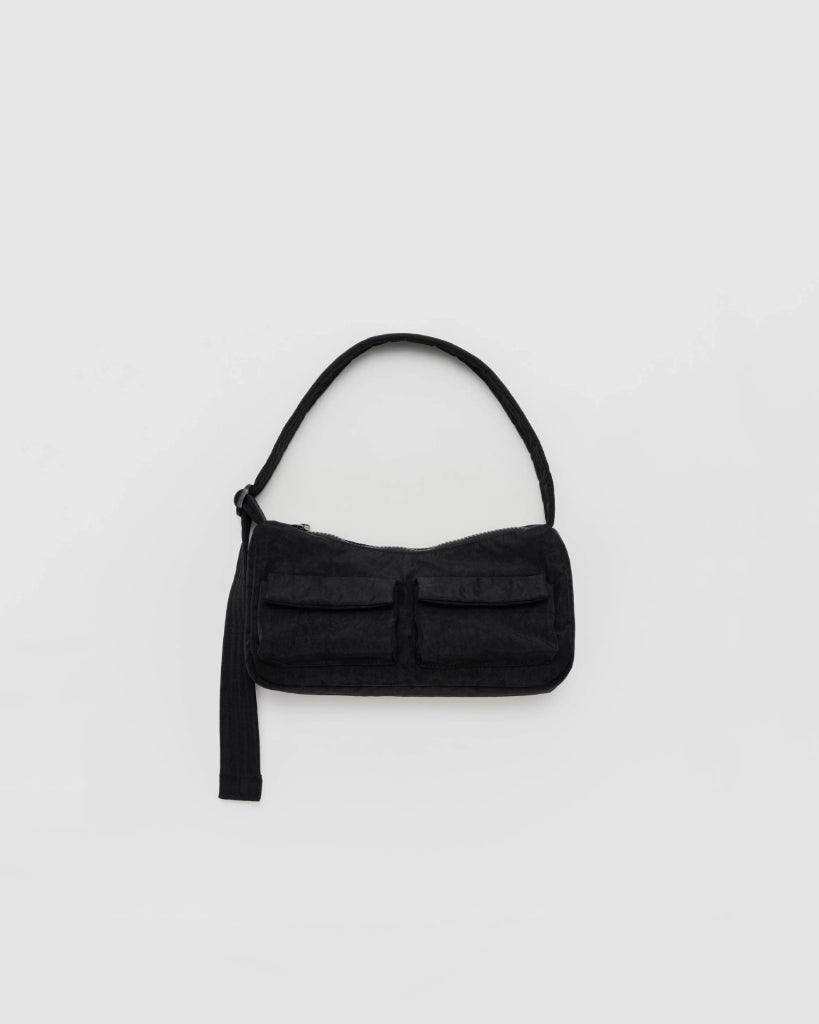 Cargo Shoulder Bag - Black