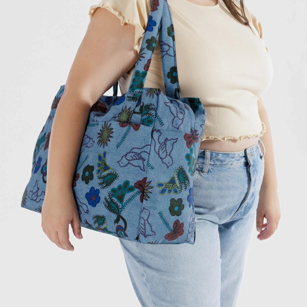 Cloud Carry-On Bag - Digital Denim Birds