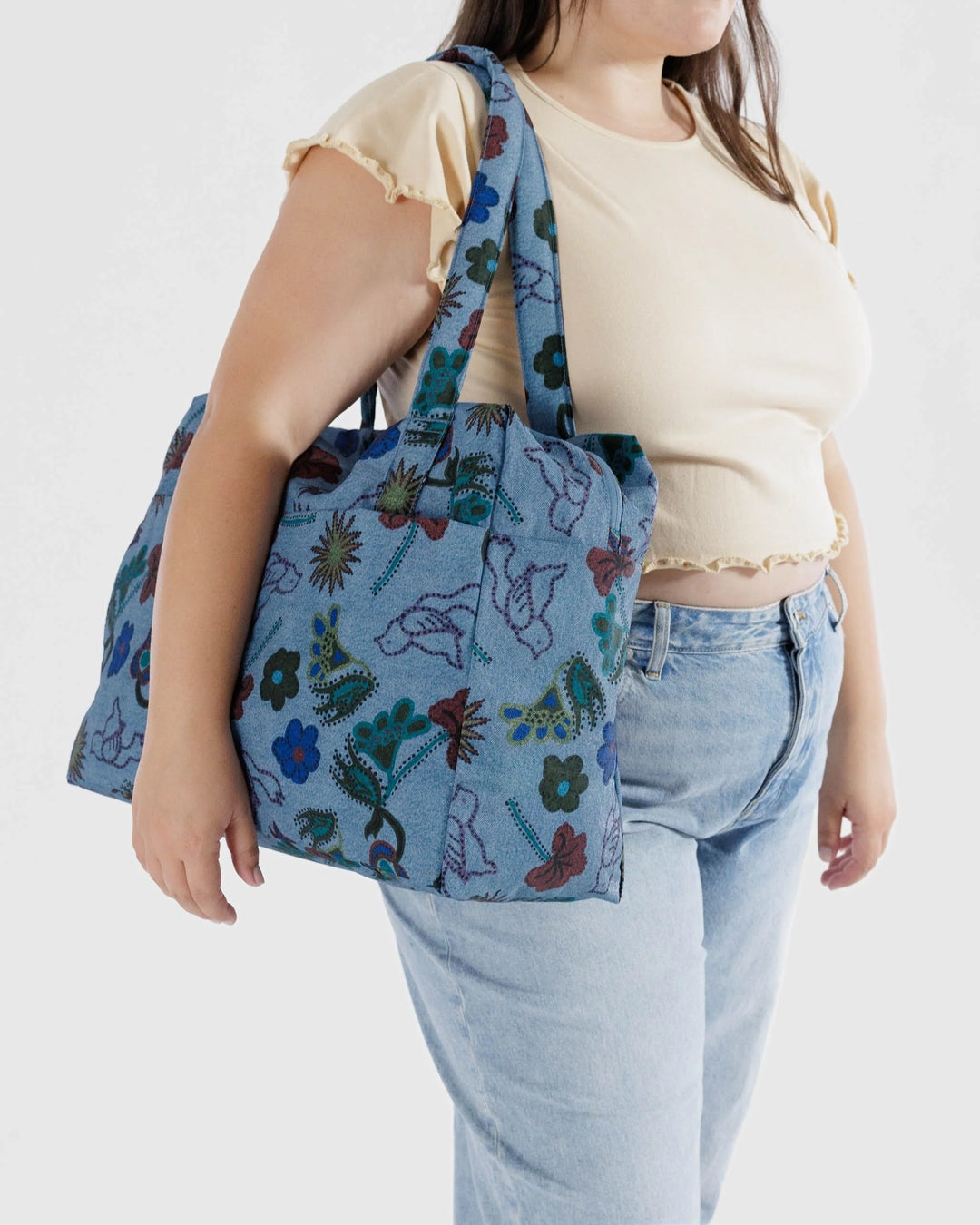 Cloud Carry-On Bag - Digital Denim Birds