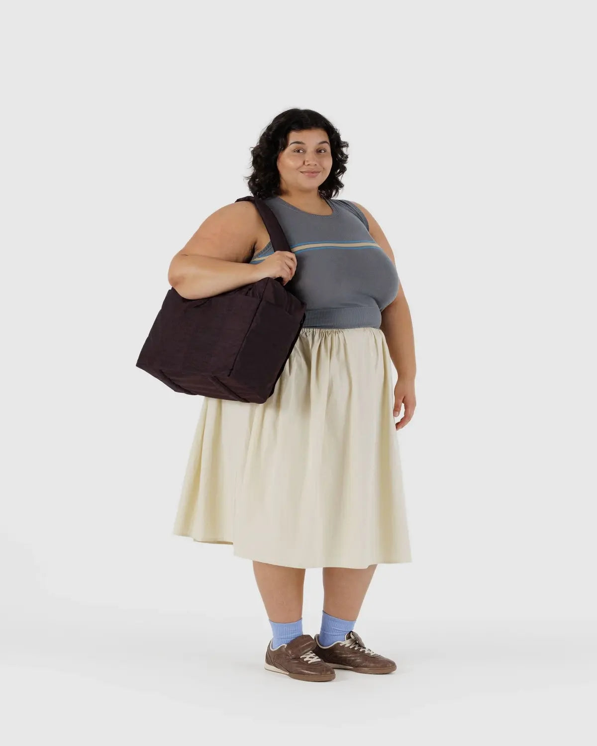 Small Cloud Carry-On Bag - Chocolate Plum