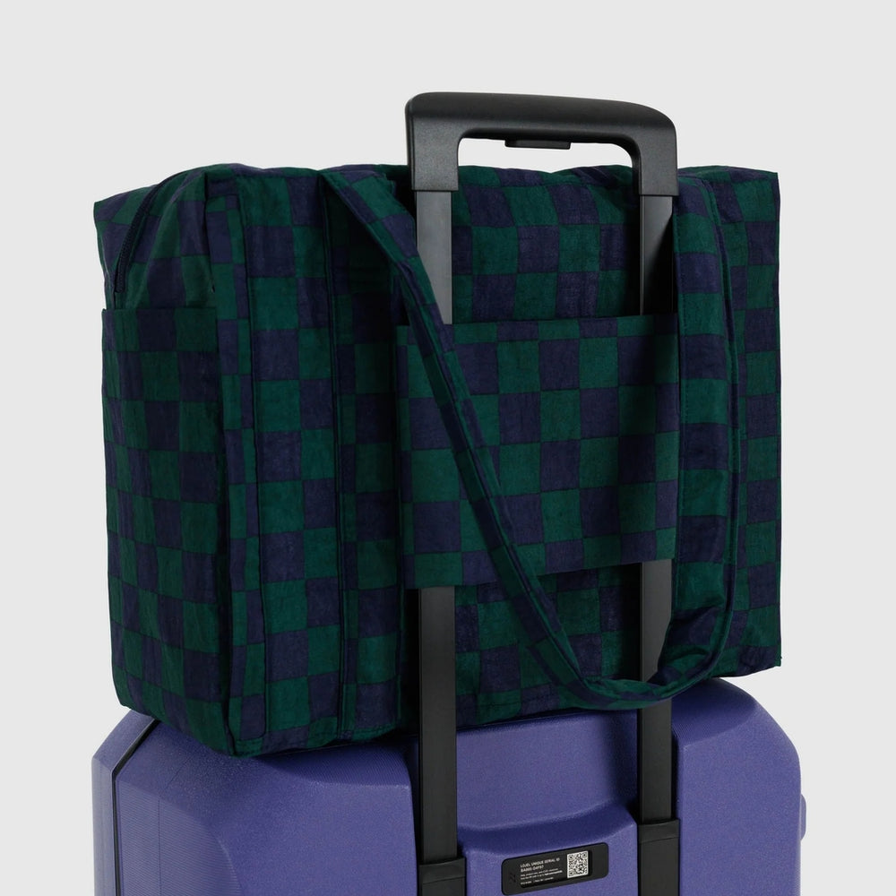 
                      
                        Small Cloud Carry-On Bag - Navy Green Check [PRE ORDER]
                      
                    