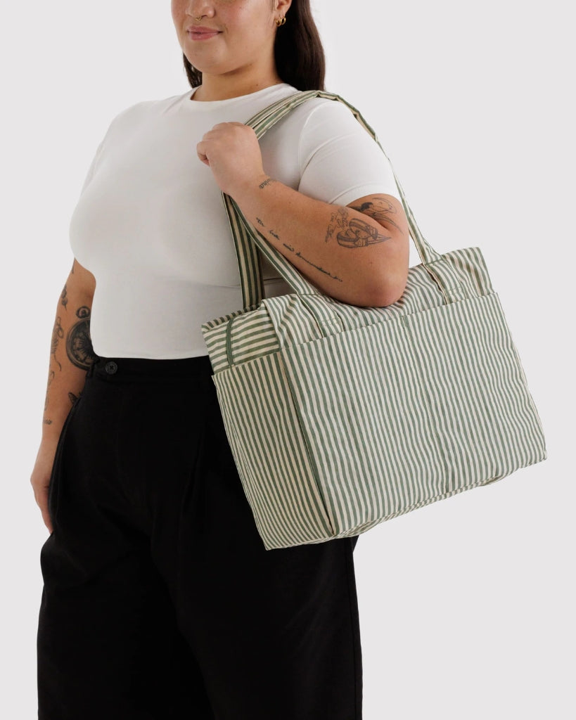 Small Cloud Carry-On Bag - Sage Stripe [PRE ORDER]