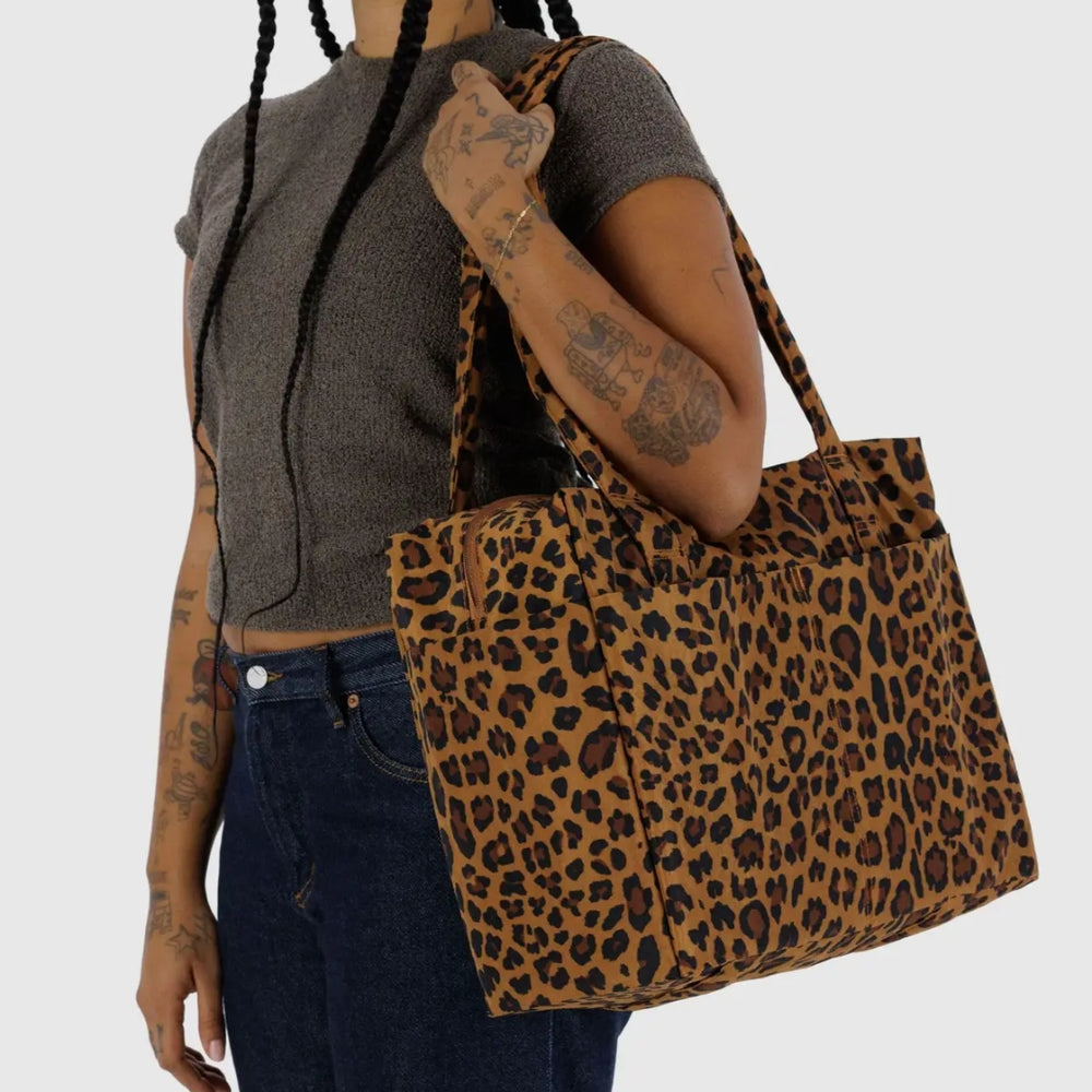 Small Cloud Carry-On Bag - Leopard