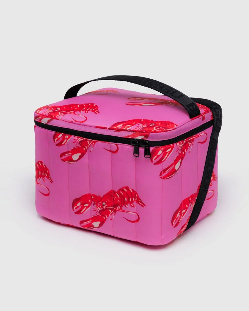 Puffy Cooler Bag - Pink Lobster [PRE ORDER]