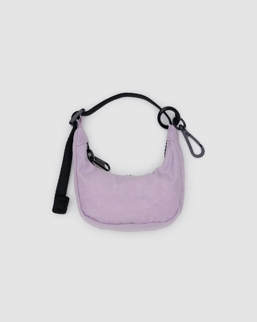 Charm Crescent Bag - Dusty Pink