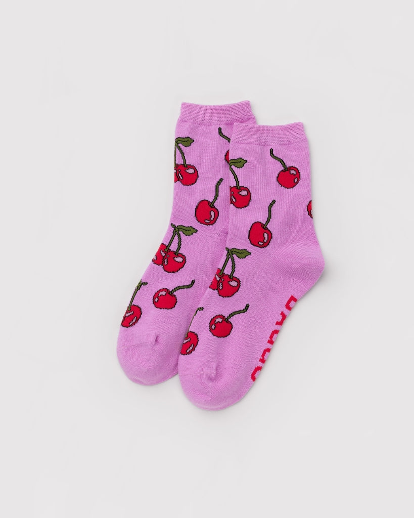 Crew Socks - Cherries