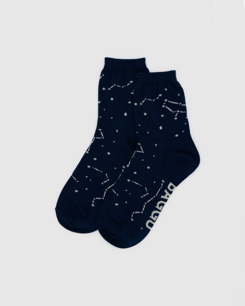 Crew Socks - Constellation Midnight