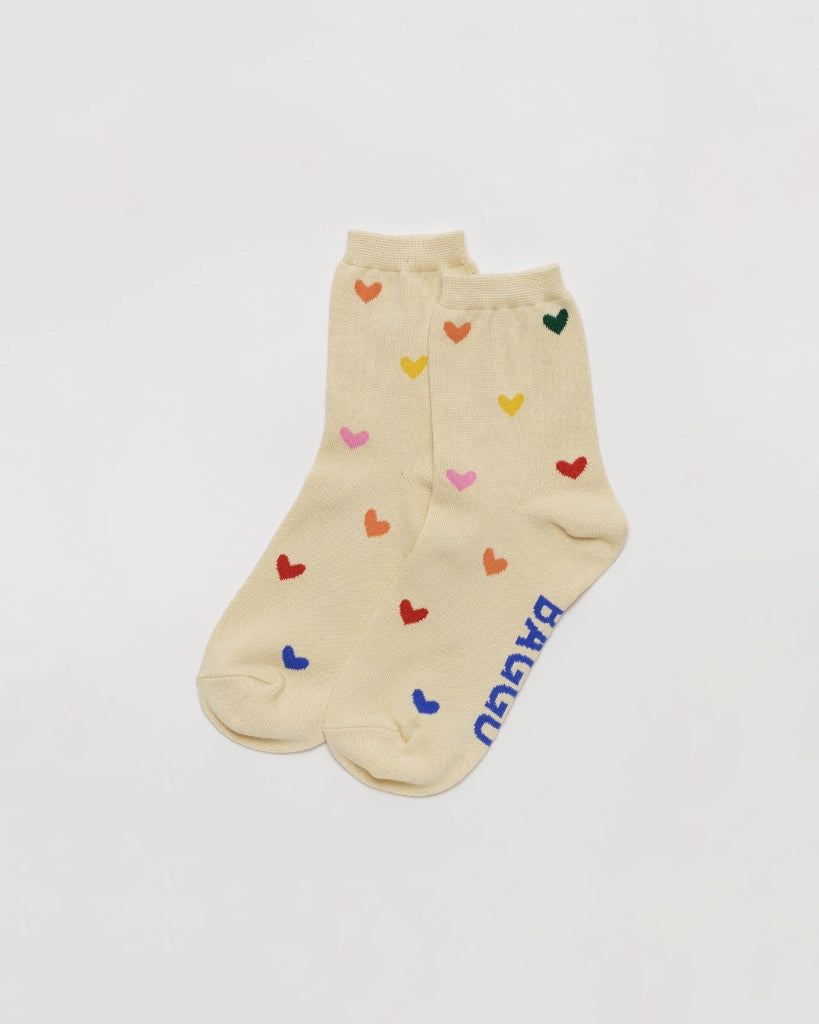 Crew Socks - Hearts