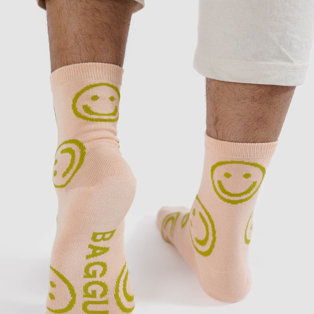 
                      
                        Crew Socks - Light Pink Happy [PRE ORDER]
                      
                    