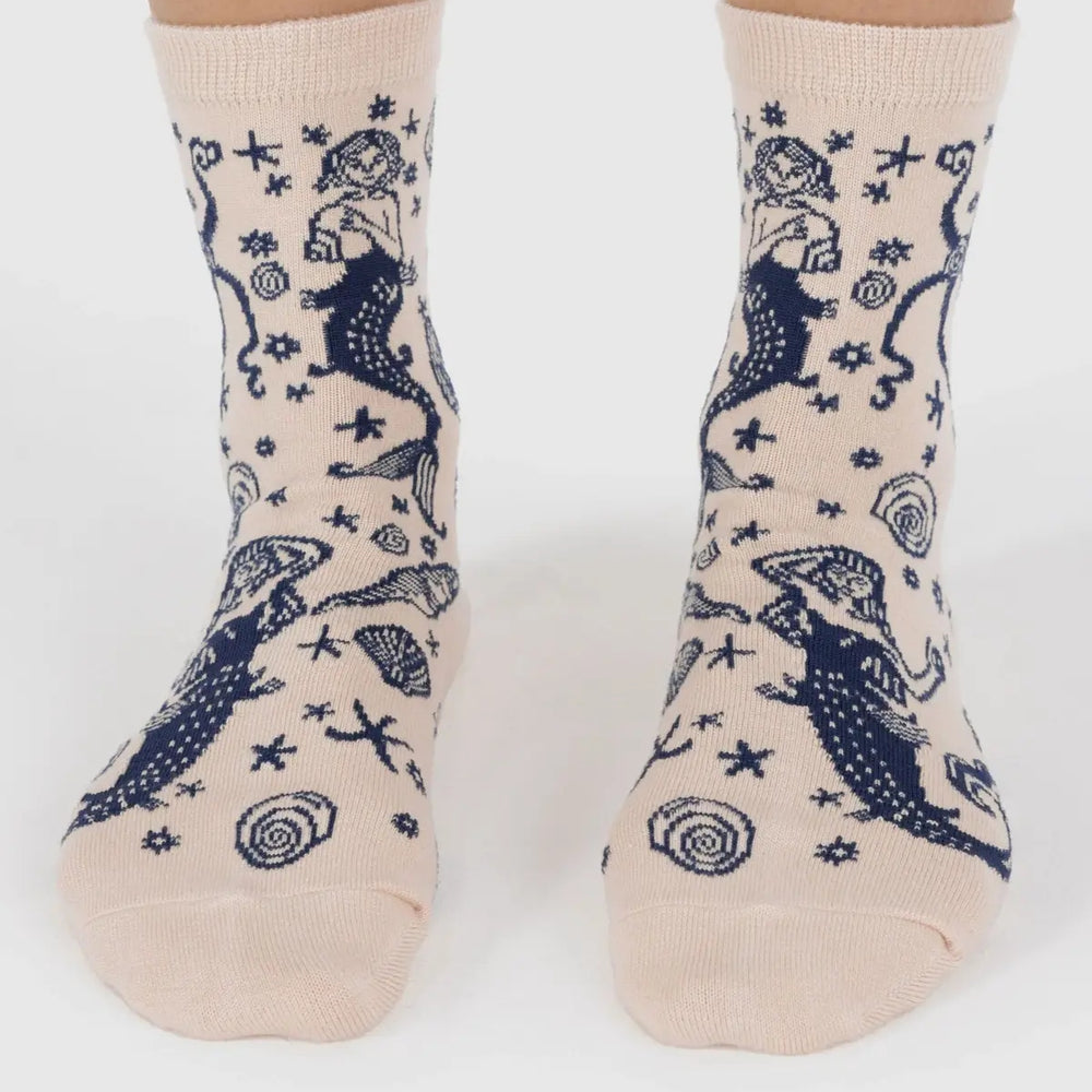 Crew Socks - Mermaid