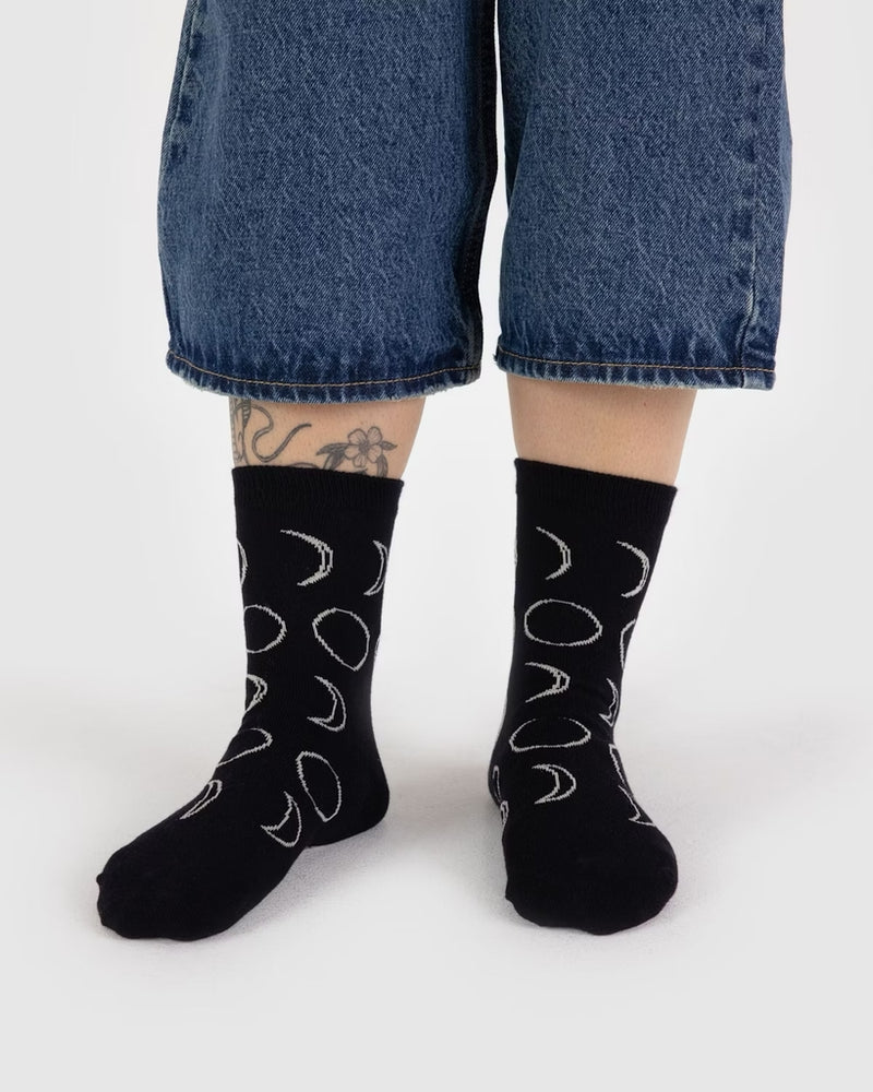 Crew Socks - Moon