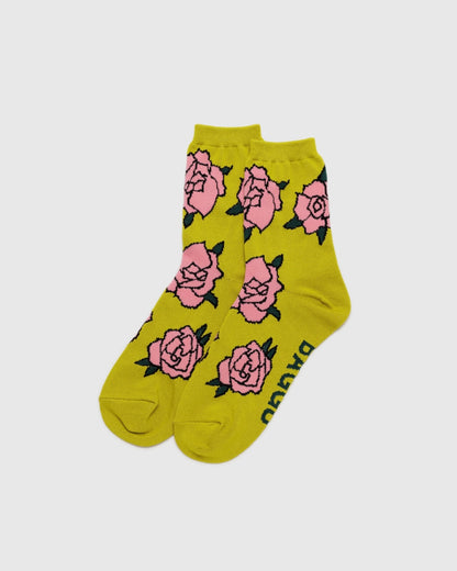 Crew Socks - Rose [PRE ORDER]