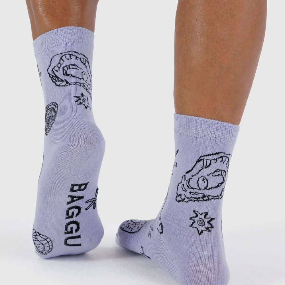 
                      
                        Crew Socks - Shells Light Blue [PRE ORDER]
                      
                    
