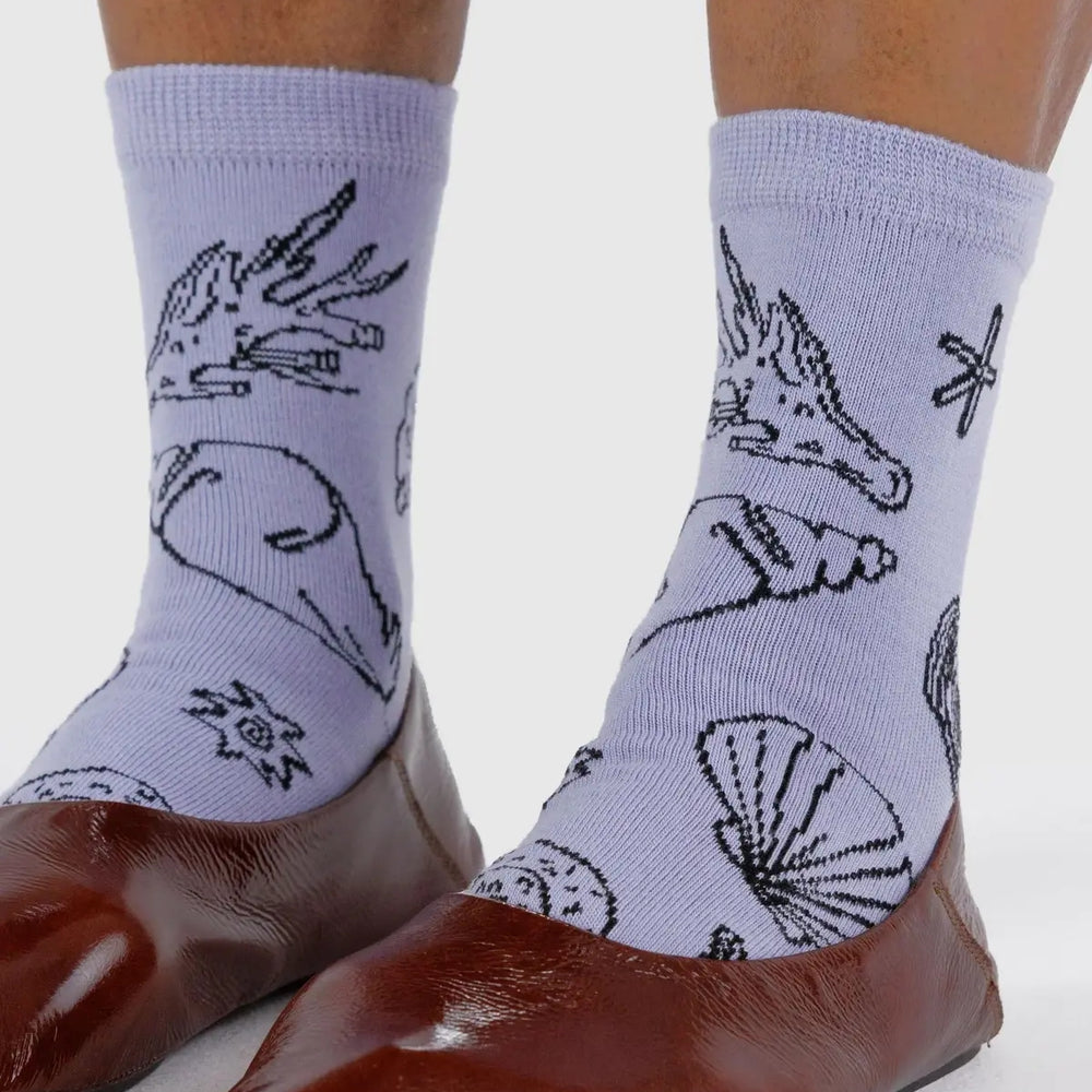 
                      
                        Crew Socks - Shells Light Blue [PRE ORDER]
                      
                    