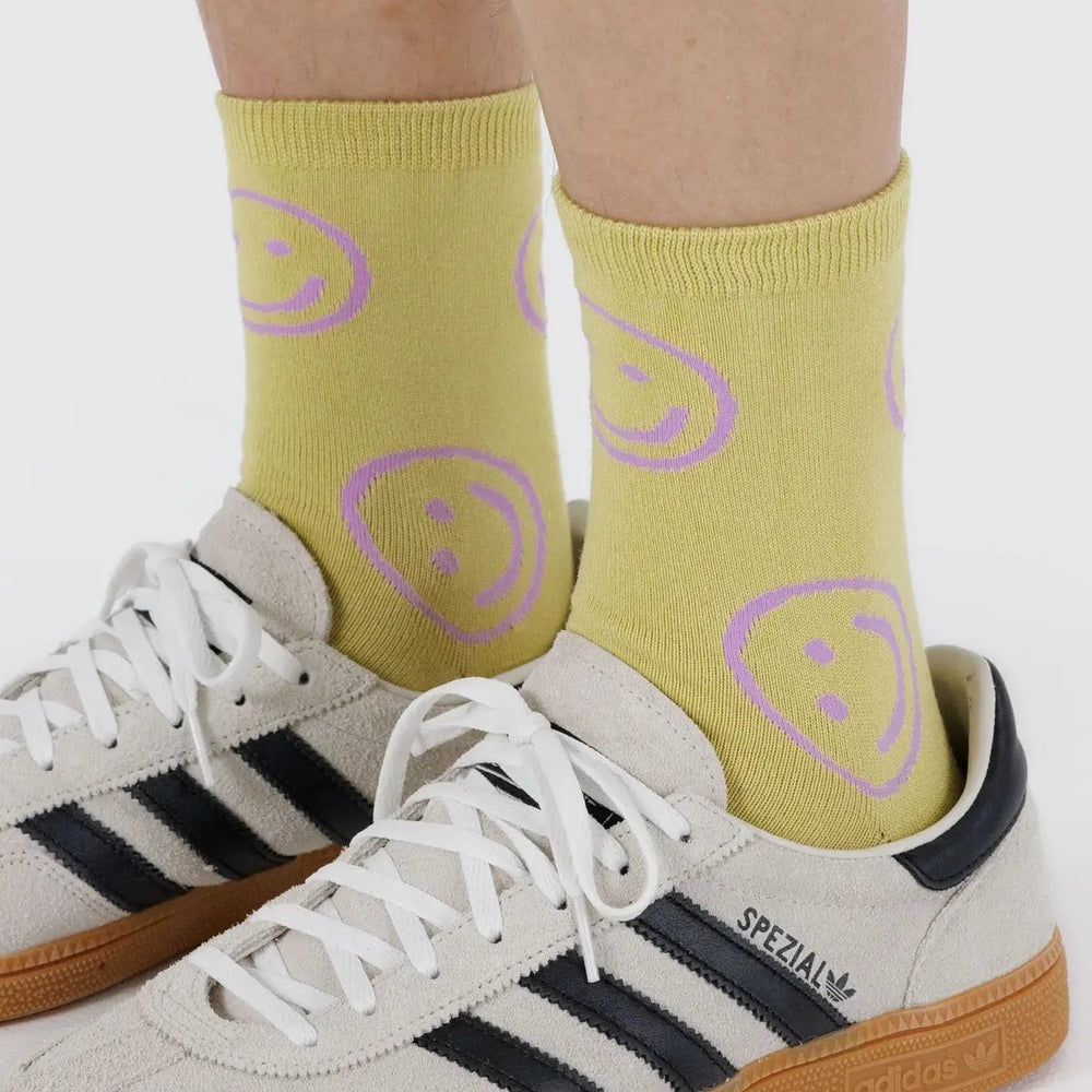 
                      
                        Crew Socks - Straw happy
                      
                    