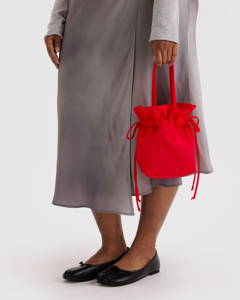Nylon Drawstring Bag - Candy Apple [PRE ORDER]