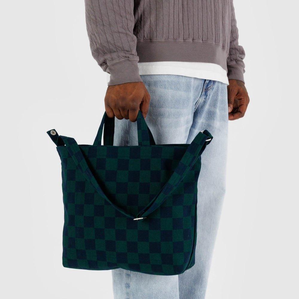 
                      
                        Horizontal Zip Duck Bag - Navy Green Check [PRE ORDER]
                      
                    