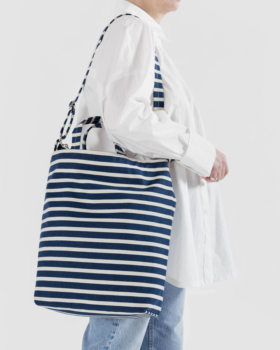 Duck Zip Bag - Navy Stripe [PRE ORDER]