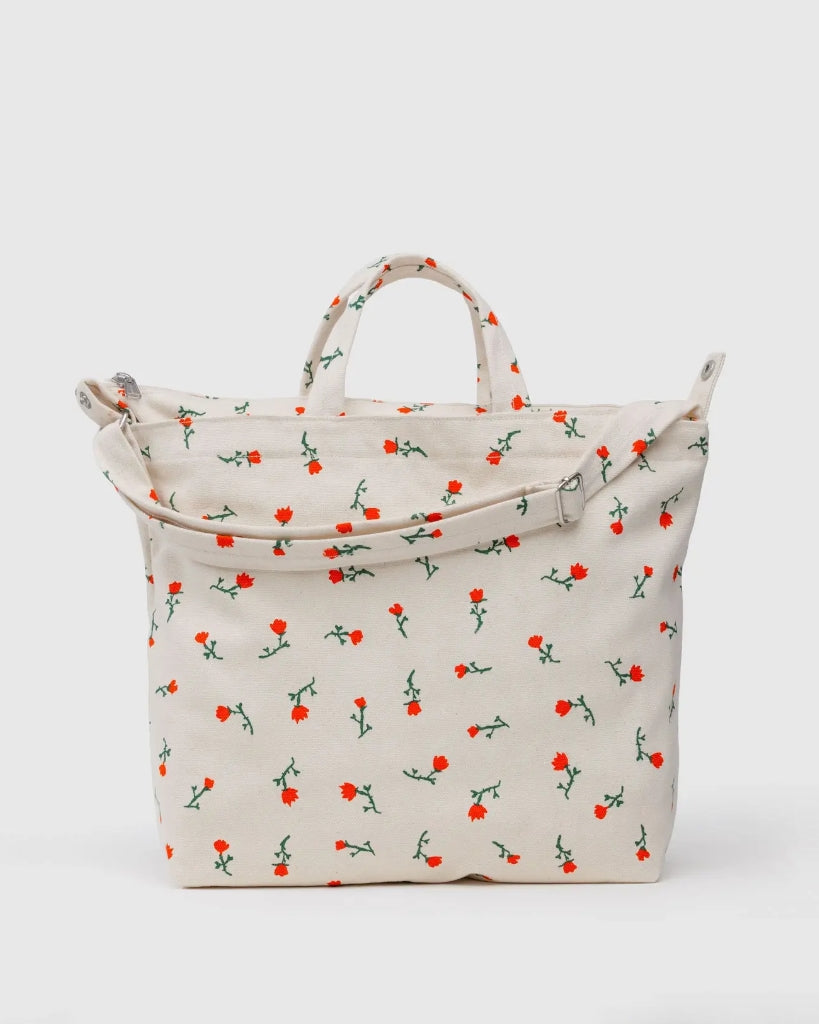 Horizontal Zip Duck Bag - Painted WildFlower