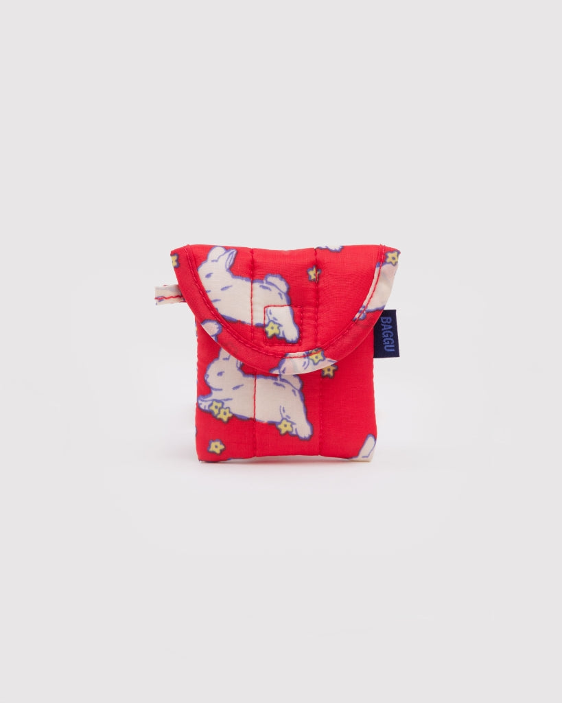 Puffy Earbuds Case - Bunnies