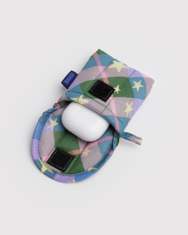 
                      
                        Puffy Earbuds Case - Green Star Plaid [PRE ORDER]
                      
                    