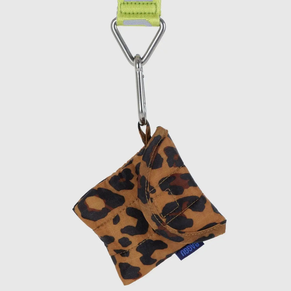 Puffy Earbuds Case - Leopard