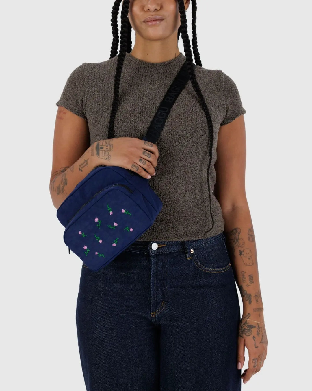Fanny Pack - Embroidered Wildflower [PRE ORDER]