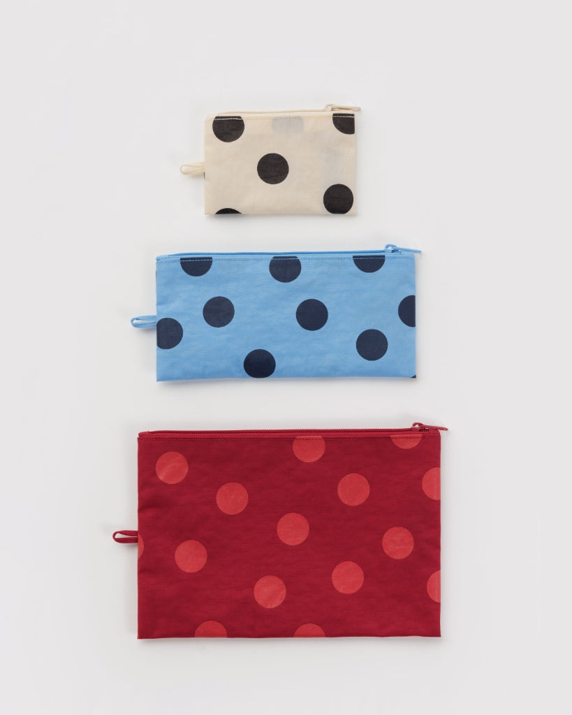 Flat Pouch Set - Polkadot Mix [PRE ORDER]