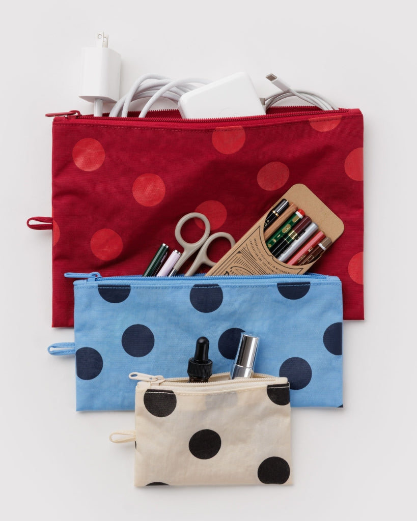 Flat Pouch Set - Polkadot Mix [PRE ORDER]