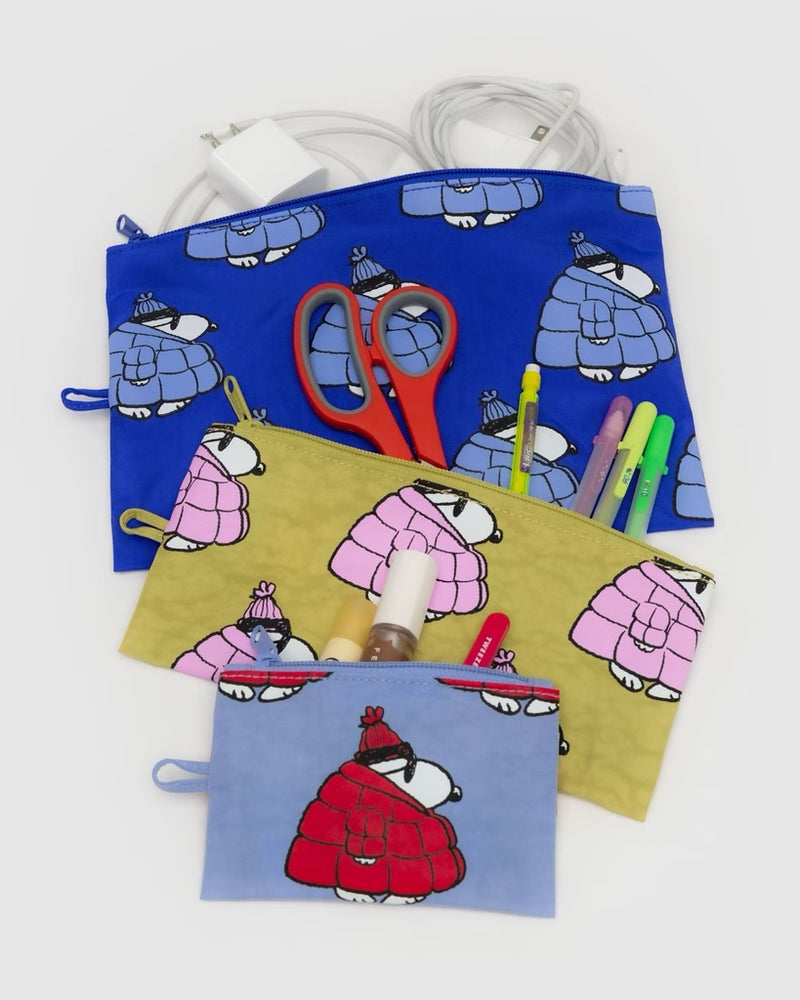 
                      
                        Flat Pouch Set - Puffer Snoopy
                      
                    