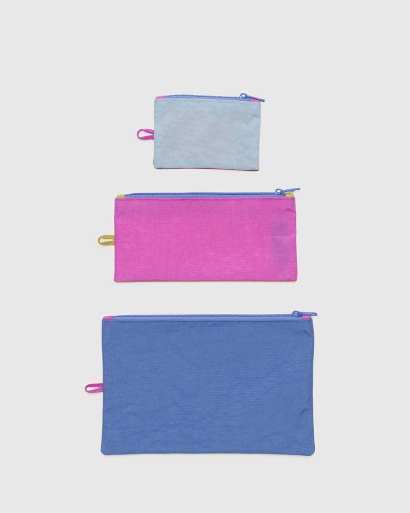 Flat Pouch Set - Vacation Colorblock