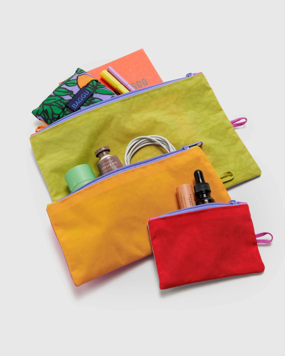 Flat Pouch Set - Vacation Colorblock [PRE ORDER]
