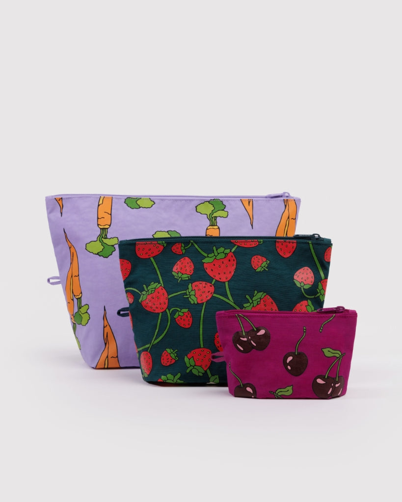 Go Pouch Set - Carrots & Berries