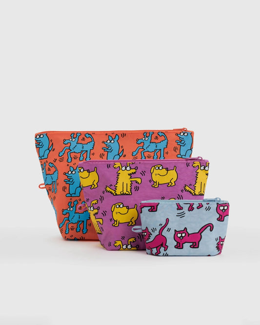 Go Pouch Set - Keith Haring [PRE ORDER]