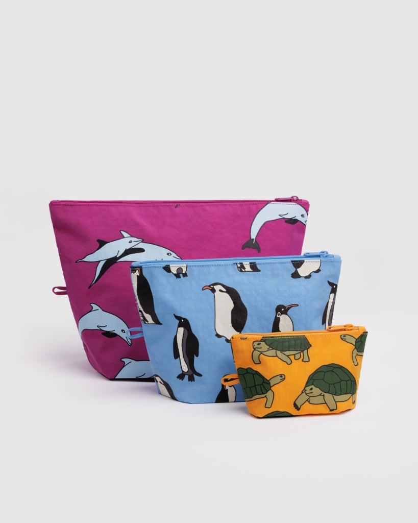 Go Pouch Set - Vacation Animals