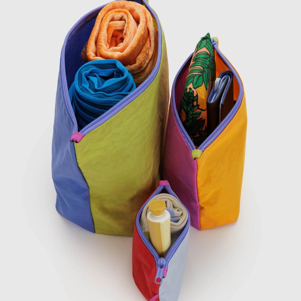Go Pouch Set - Vacation Colorblock