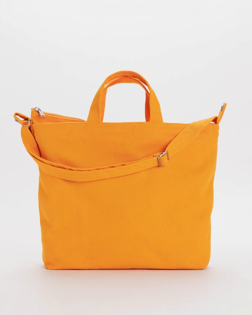 Horizontal Zip Duck Bag - Tangerine
