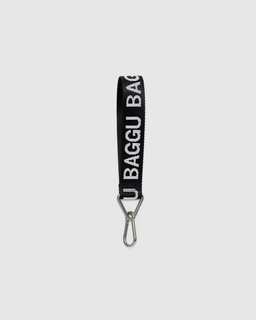 Logo Key Chain - Black & White