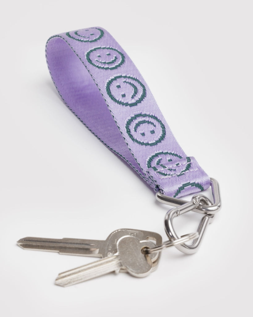 Key Chain - Lilac Happy